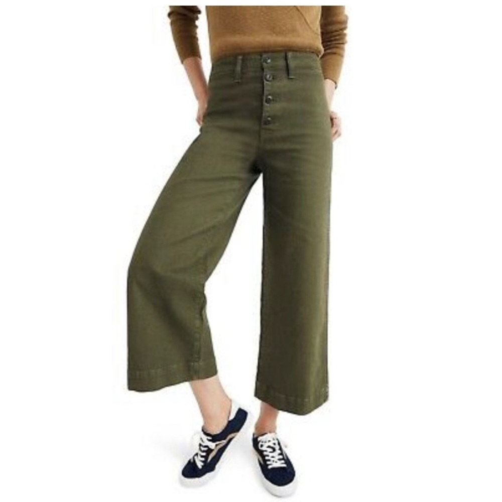 Madewell Emmett Wide Leg Crop